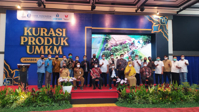 KOLABORATIF: BI Jember bekerjasama dengan Rumah Kurasi menyelenggarakan acara Program Kurasi UMKM 2022 di Gedung Serba Guna BI Jember, Selasa dan Rabu (26-27/4).