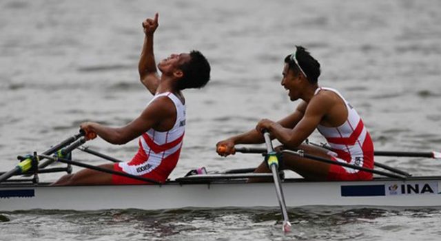 Cabor dayung menyumbang dua emas pada Sea Games 2021 di Vietnam, Rabu (11/5/2022)