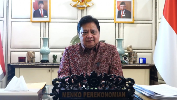 VISIONER: Menko Bidang Perekonomian Airlangga Hartarto.
