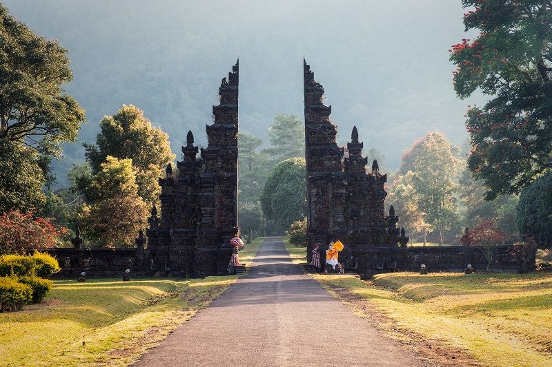 Caption Foto :  Bali Handara Golf Gate