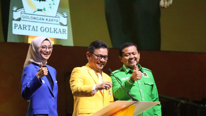 SOLID: Rakerda DPD Golkar Jawa Barat, di SICC Sentul Bogor, Jumat