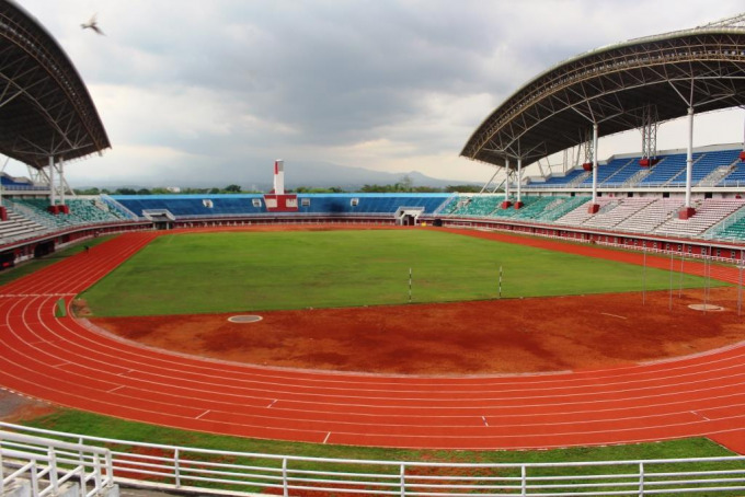 MEGAH: Stadion Jember Sport Garden, tempat pembukan Porprov Jatim 2022 diselenggarakan.
