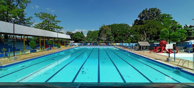 JERNIH AIRNYA: Kolam renang Kebon Agung, salah satu venue cabor renang pada perhelatan Porprov 2022 kemarin.