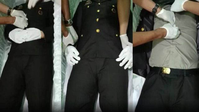 Caption: Video detik-detik keluarga temukan banyak bekas luka di jenazah Brigadir Joshua, bahkan video itu sempat viral meski  berdurasi cukup singkat kurang dari satu menit.