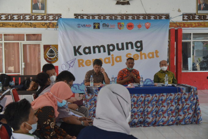 GAYENG: Suasana diskusi Kampung Remaja Sehat di Kelurahan Wirolegi, Kecamatan Sumbersari, Kamis (28/7).