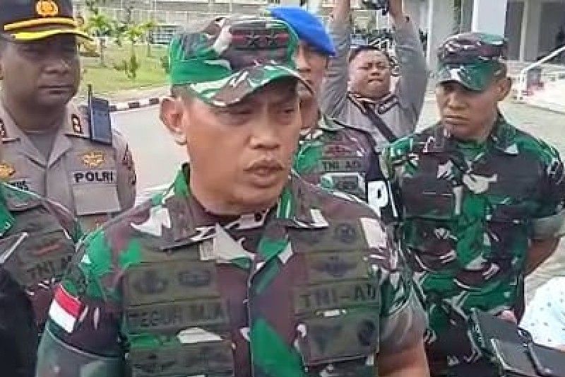 Caption Foto : Pangdam XVII Cenderawasih Mayjen TNI Teguh Muji Angkasa.