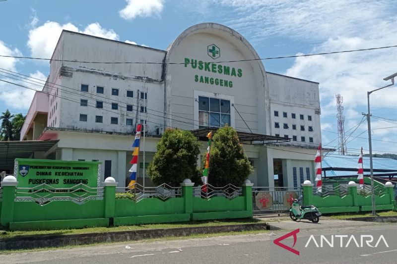Suasana di depan Puskesmas Sanggeng di Jalan Percetakan Negara Manokwari, Sabtu (20/8/2022). Puskesmas ini mencatat 72 kasus Tuberkolosis (TB).