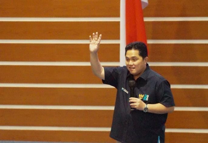 VISIONER: Menteri BUMN Erick Thohir.