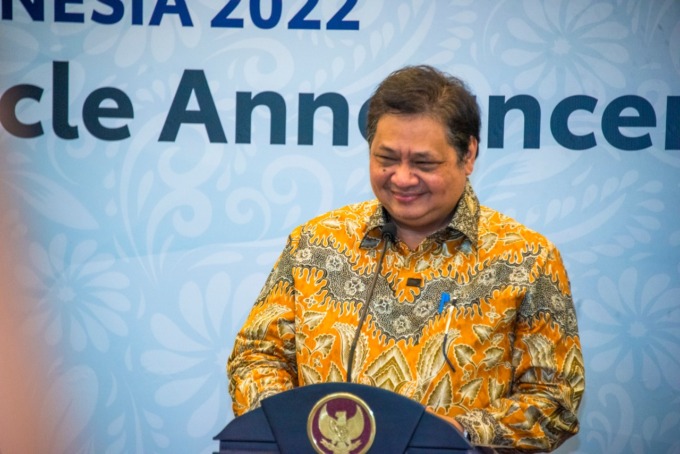 PEKERJA KERAS: Menko Bidang Perekonomian Airlangga Hartarto.