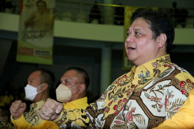 NEGARAWAN: Ketua Umum DPP Partai Golkar Airlangga Hartarto.
