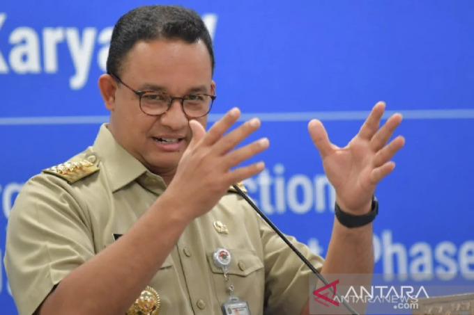 Caption Foto :  Gubernur DKI Jakarta Anies Baswedan.