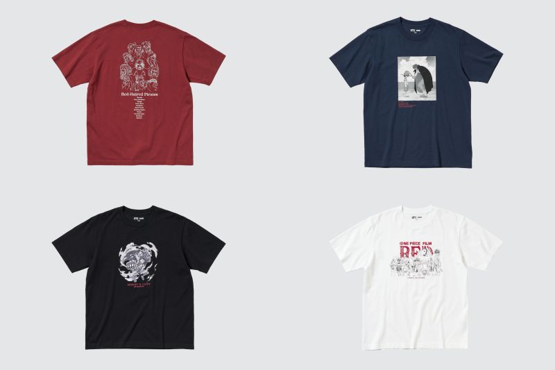 Caption Foto :  Koleksi terbaru Uniqlo UT ONE PIECE FILM : RED.