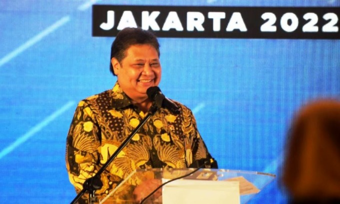 ELEKTABILITAS TINGGI: Ketua Umum DPP Partai Golkar Airlangga Hartarto.