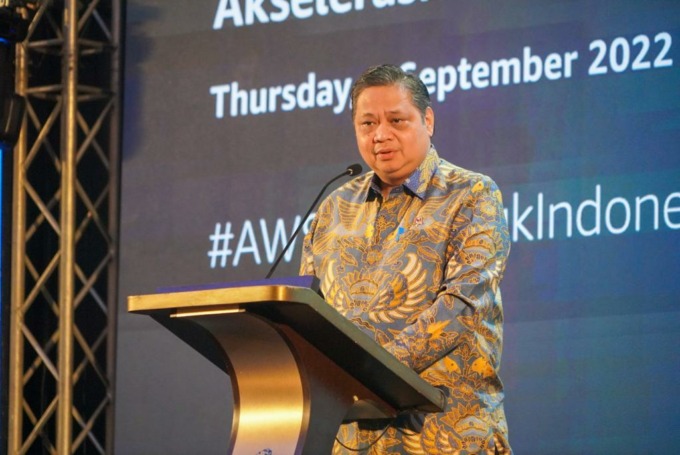 ERA DIGITALISASI: Menko Bidang Perekonomian Airlangga Hartarto.