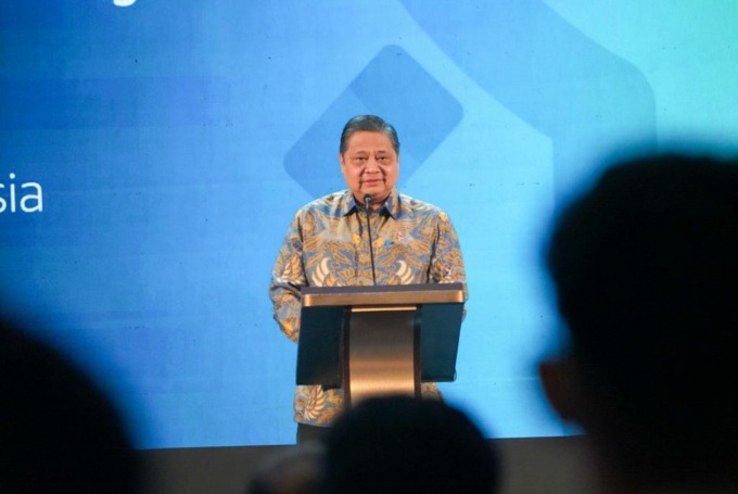 VISIONER: Menko Bidang Perekonomian Airlangga Hartarto.