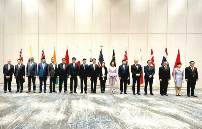 FORUM DUNIA: Pertemuan tingkat menteri dari 14 negara mitra yang tergabung dalam Indo-Pacific Economic Framework for Prosperity (IPEF) di Los Angeles, Amerika Serikat.