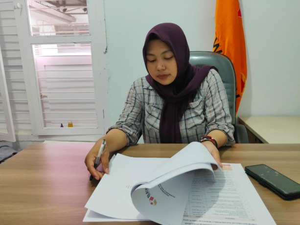 VISIONER: Devi Aulia Rahim, Komisioner Hukum, Humas Data Informasi Bawaslu Jember.