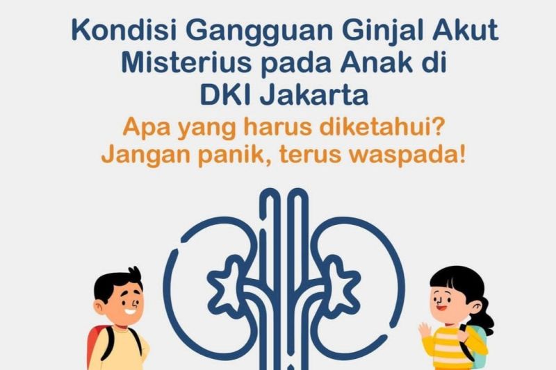 Ilustrasi - Penyakit gagal ginjal akut misterius pada anak di Jakarta, Jumat (14/10/2022).
