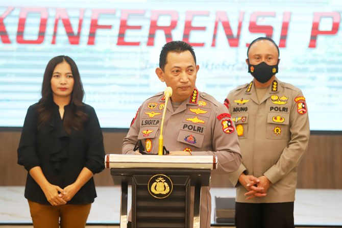 Kapolri Jenderal Listyo Sigit Prabowo