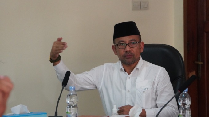 TEGAS: Sekretaris PWNU Jawa Timur, Prof Akh. Muzakki.