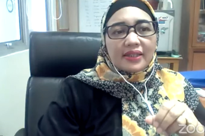Tangkapan layar Komisioner Komisi Perlindungan Anak Indonesia (KPAI) Retno Listyarti dalam diskusi publik yang dipantau di Jakarta, Senin (7/6).