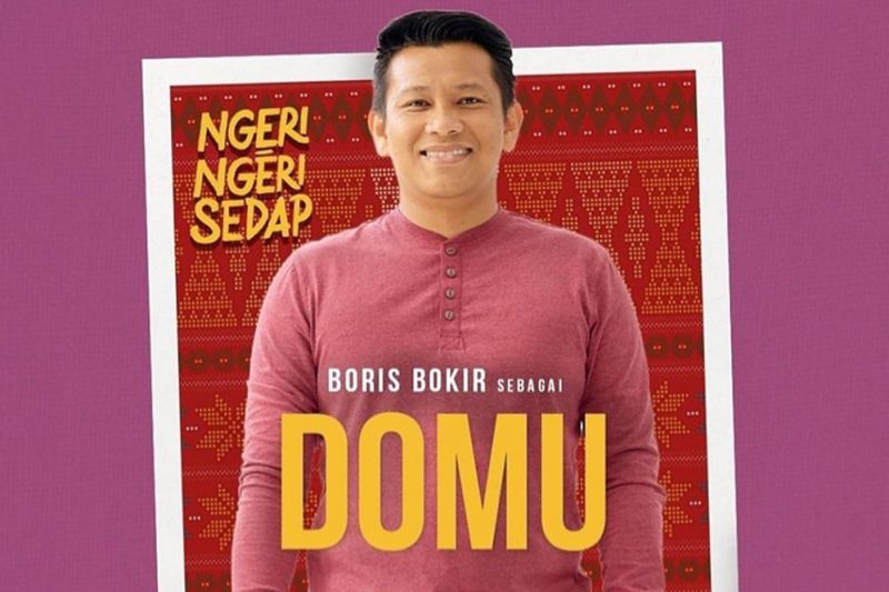 Boris Bokir sebagai Domu di film “Ngeri-Ngeri Sedap”