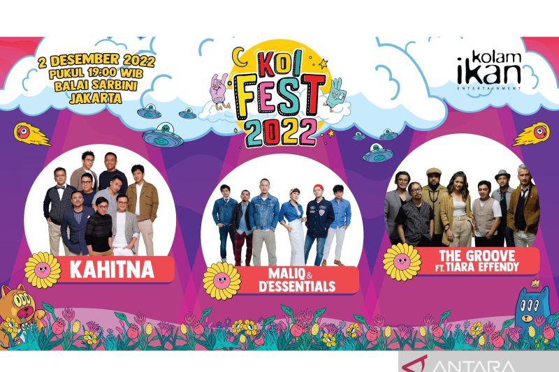 Poster KOI Fest 2022.