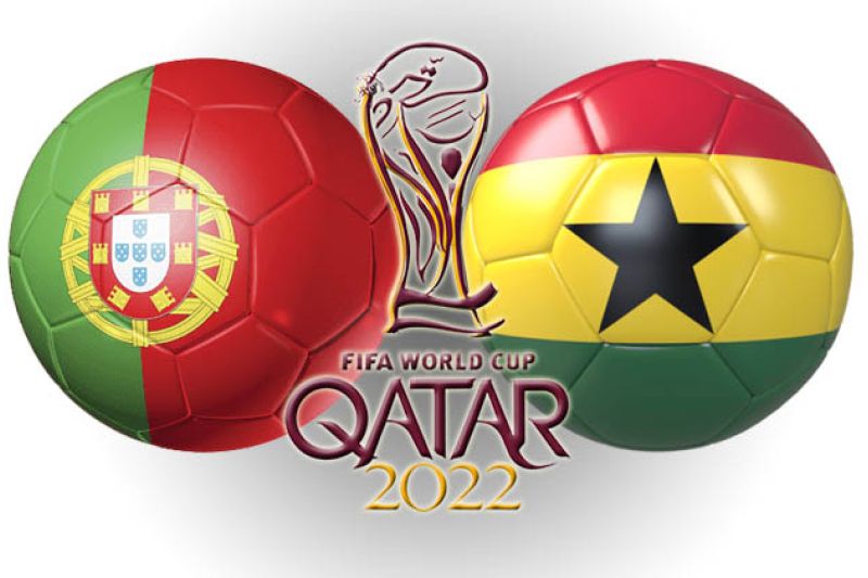 Ilustrasi Piala Dunia 2022: Portugal vs Ghana