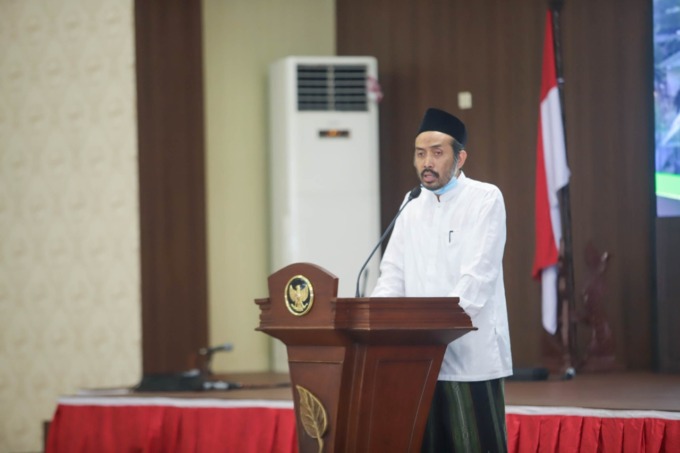KH Abdul Haris  (Ketua MUI Jember) Foto: KOMINFO UNTUK RADAR JEMBER
