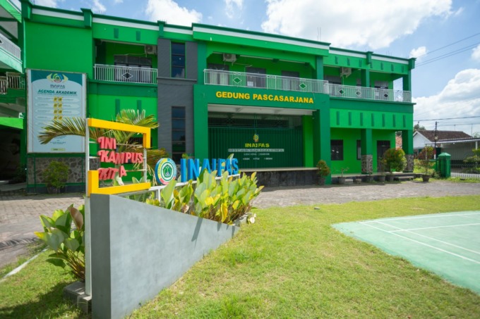 GEDUNG PASCASARJANA: Selain program S1, UNAIFAS juga membuka kelas internasional dan program S2 Prodi Pendidikan Agama Islam (PAI).