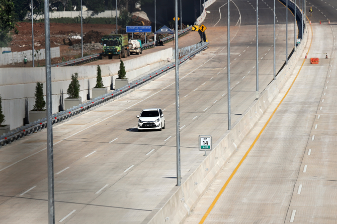 Pemerintah tidak ingin selama lebaran terjadi kemacetan panjang, karena itu puluhan jalan tol siap untuk mengurai kemacetan.