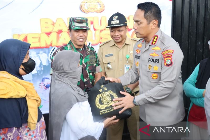 Kapolres Metro Jakarta Barat, Kombes Pol Muhammad Syahduddi di kawasan Kembangan, Jakarta Barat, Senin (27/3/2023).