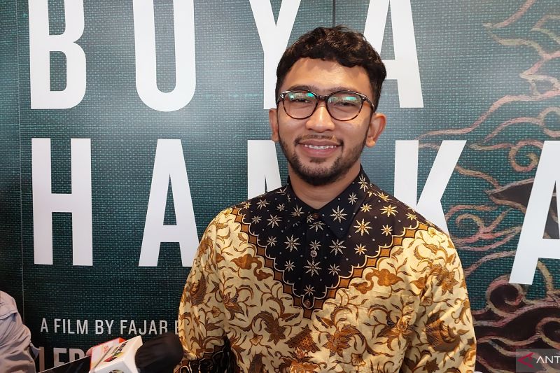 Aktor Alfie Alfandy saat ditemui di pemutaran film