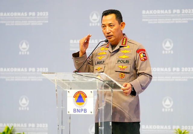Kapolri Jenderal Pol Listyo Sigit Prabowo.