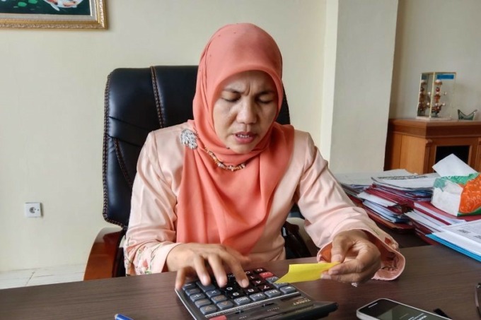 Kepala Dinas Ketahanan Pangan dan Perikanan Agam, Rosva Deswira.