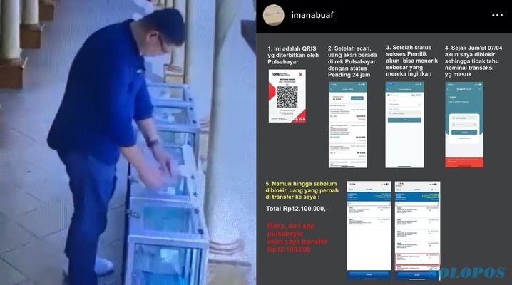 Seorang pria mengaku sebagai pengganti kode QRIS kotak amal masjid dan video pelaku viral viral di media sosial meminta maaf dan bersedia mengembalikan donasi masuk.