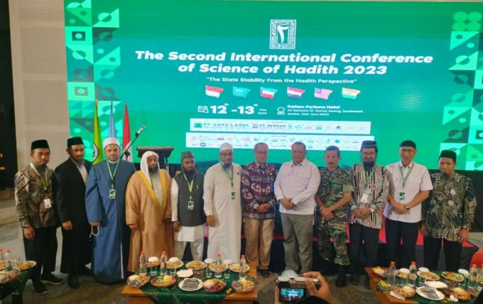 CIPTAKAN STABILITAS NEGARA: Suasana seminar internasional ilmu hadis kedua di tahun 2023 yang diselenggarakan oleh STDI Imam Syafi