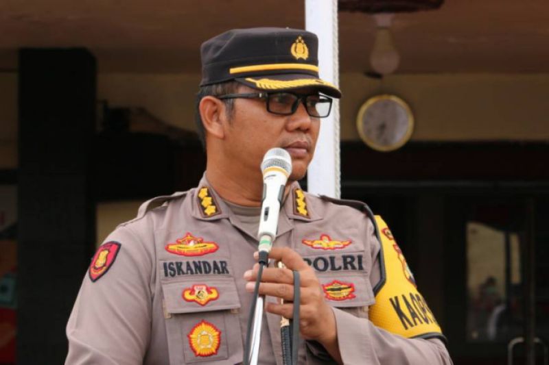 Kapolresta Mamuju Komisaris Besar Polisi Iskandar