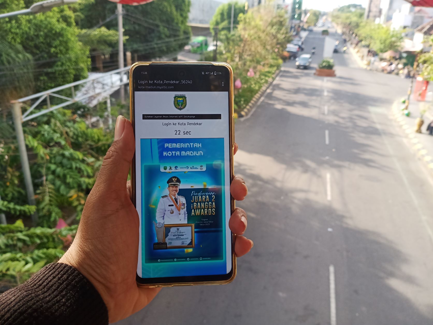 BERBASIS TEKNOLOGI: Pembangunan konsep kota pintar yang dijalankan Pemkot Madiun sudah berjalan sejak 2019 lalu. (BAGAS BIMANTARA/RADAR MADIUN)