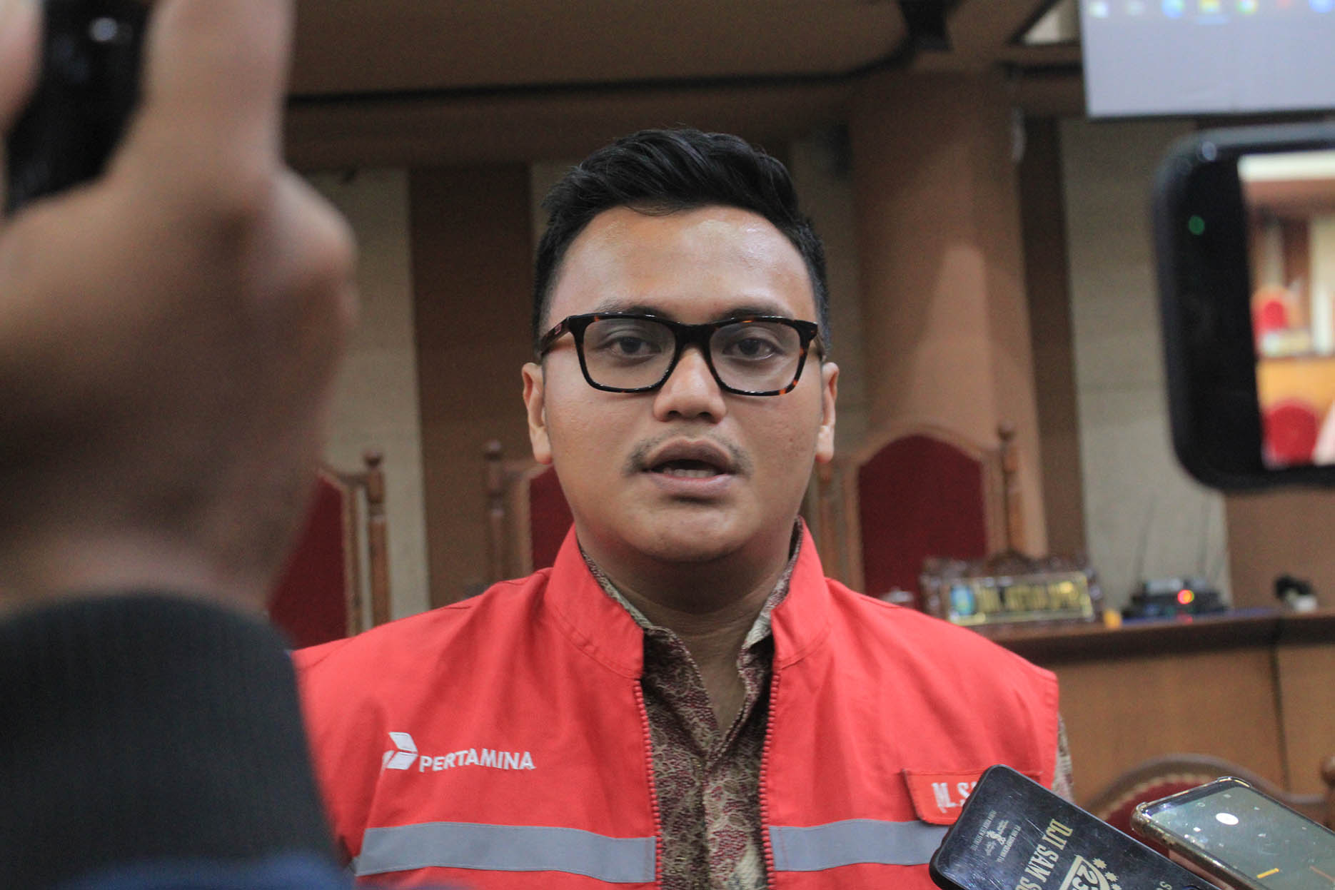MUHAMMAD SALMAN ALFARISI,&nbsp;Sales Branch Manager Rayon VI Kediri PT Pertamina Patra Niaga (AJI PUTRA/JAWA POS RADAR PONOROGO)