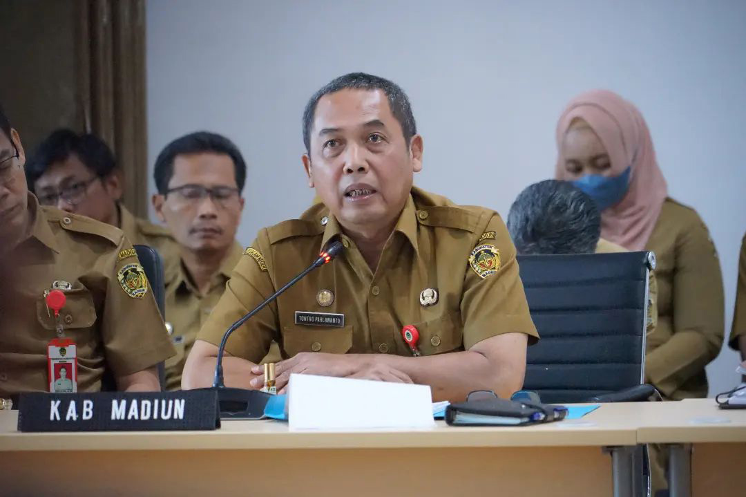SALAH SATU KANDIDAT: Sekda Kabupaten Madiun Tontro Pahlawanto (DOKUMEN RADAR MADIUN)