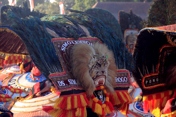 KEGIATAN BUDAYA : Kesenian Reog Ponorogo selama ini mampu menjadi daya tarik masyarakat dan wisatawan saat perhelatan Grebeg Suro. (AJI PUTRA/RADAR PONOROGO)