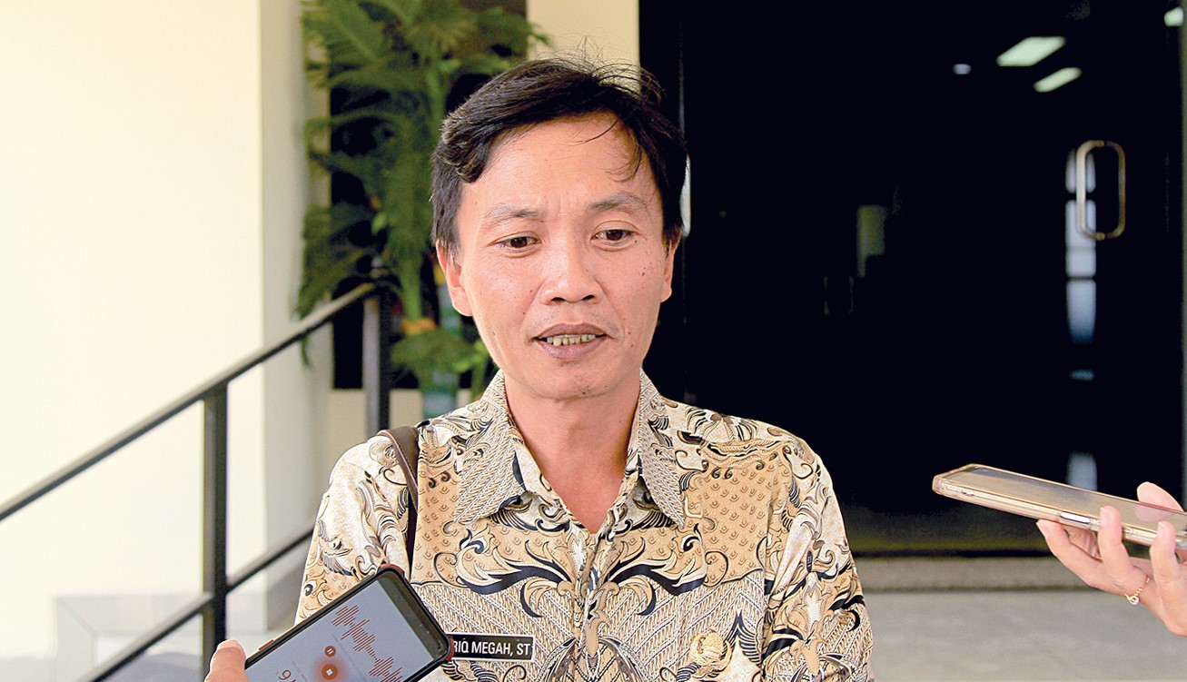 Kepala DPUPR Kota Madiun Thariq Megah (BAGAS BIMANTARA/RADAR MADIUN)