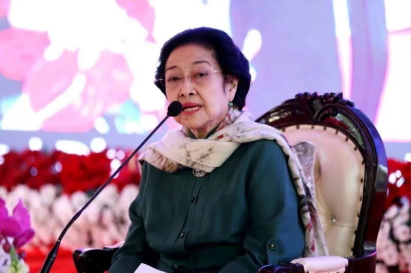 Presiden ke-5 Indonesia Megawati Soekarnoputri. (ANTARA)