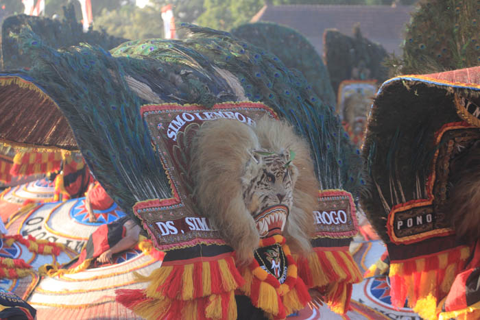 TUNGGU WAKTU: Status Reog Ponorogo sebagai ICH tinggal menunggu proses&nbsp;waiting list&nbsp;oleh Unesco.&nbsp;(AJI PUTRA/JAWA POS RADAR PONOROGO)