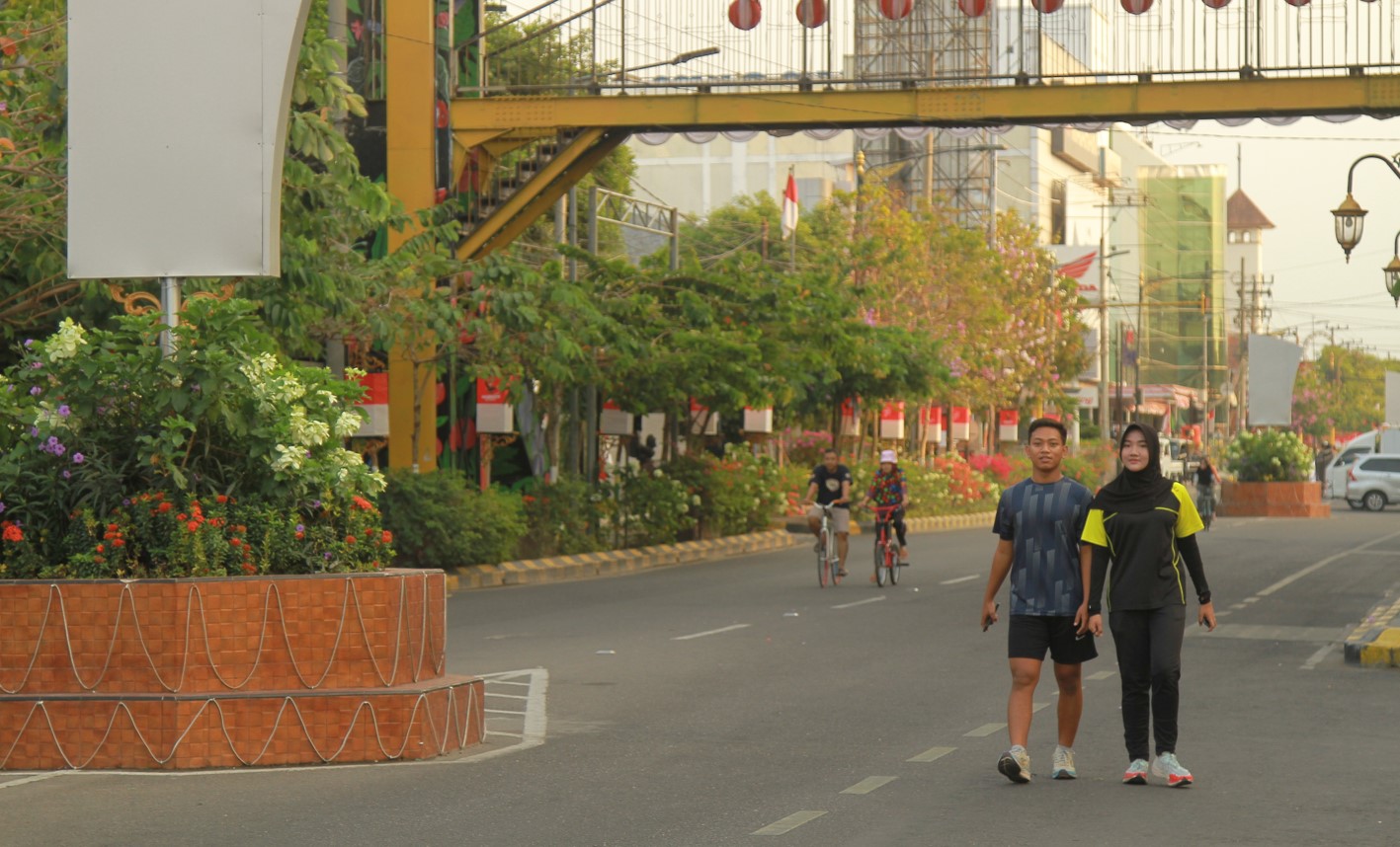 BAIK: Kualitas udara Kota Madiun diklaim dalam kondisi baik berdasarkan data Indeks Standar Pencemaran Udara (ISPU).&nbsp;(BAGAS BIMANTARA/RADAR MADIUN)