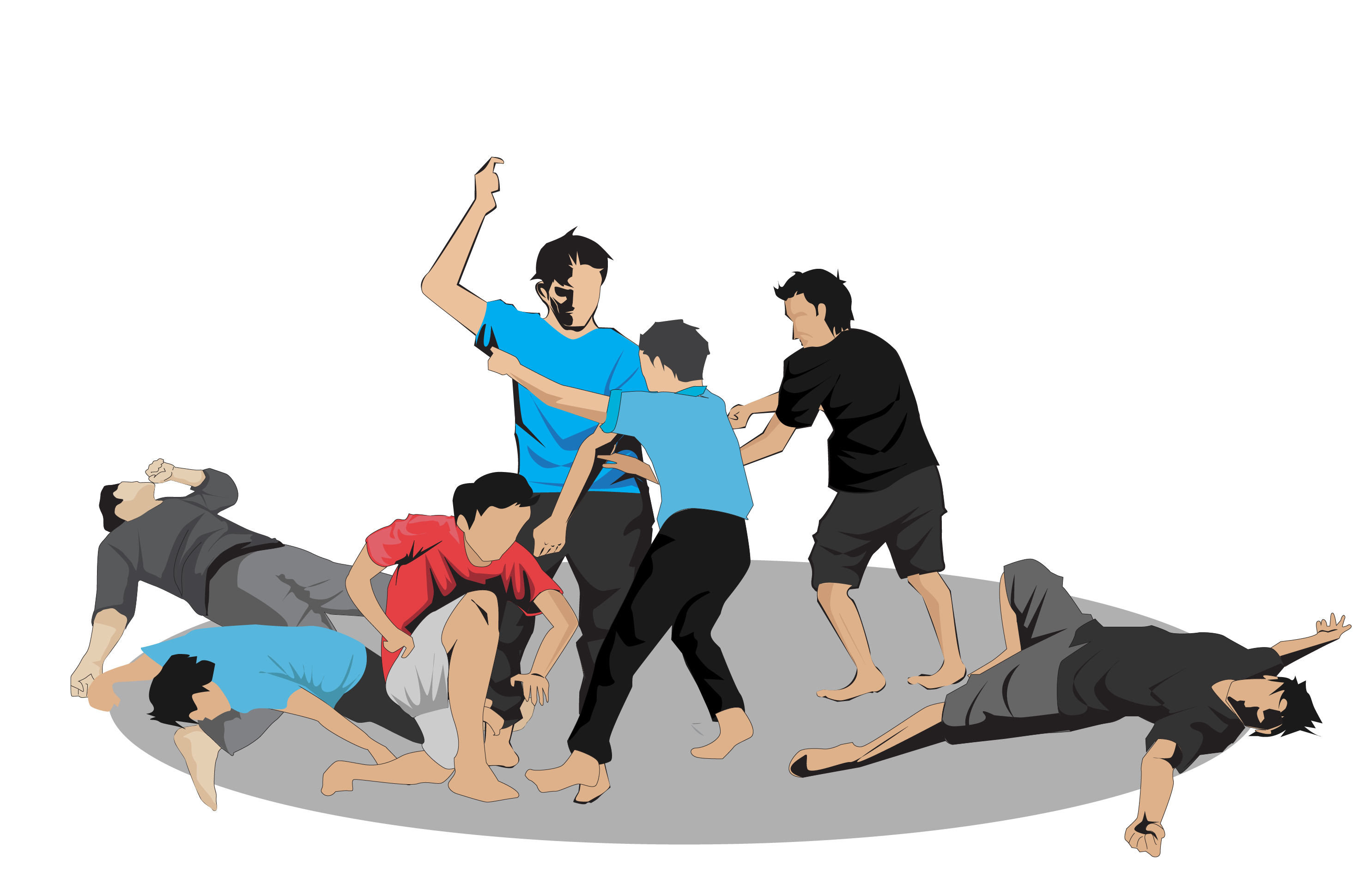 Ilustrasi tawuran (MUH. HAKIM/RADAR MADIUN)