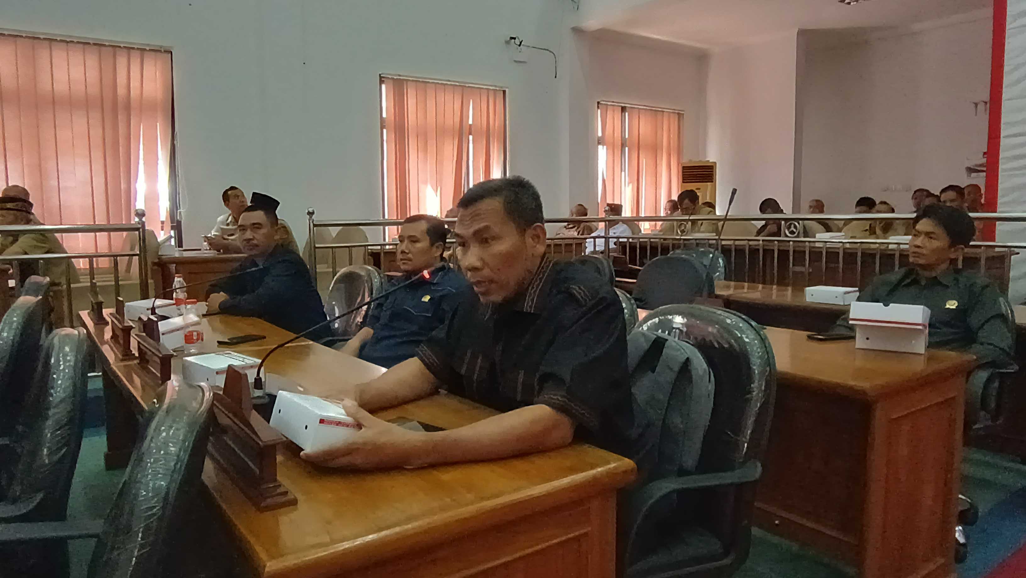 Handaya Aji, juru bicara FGKP DPRD Pacitan (NUR CAHYONO/RADAR PACITAN)