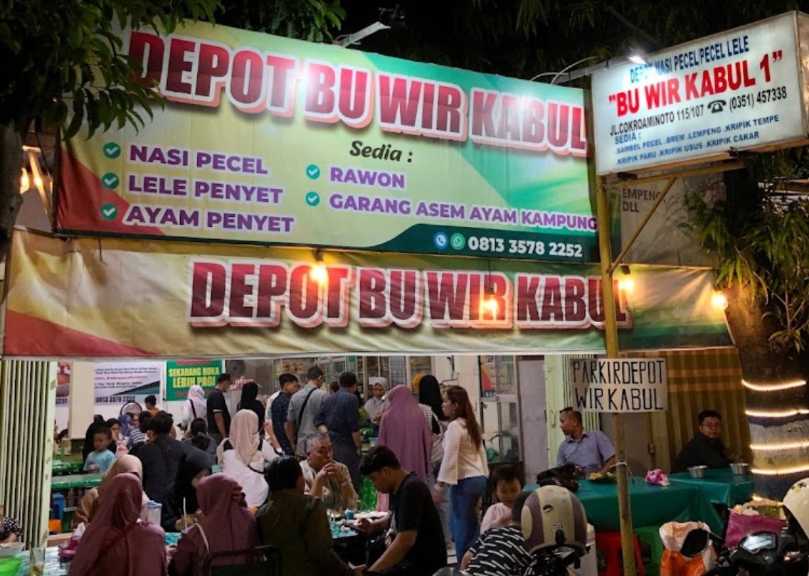 Depot Nasi Pecel Bu Wir Kabul (GOOGLE IMAGE/REZA PANDUWASKITA)