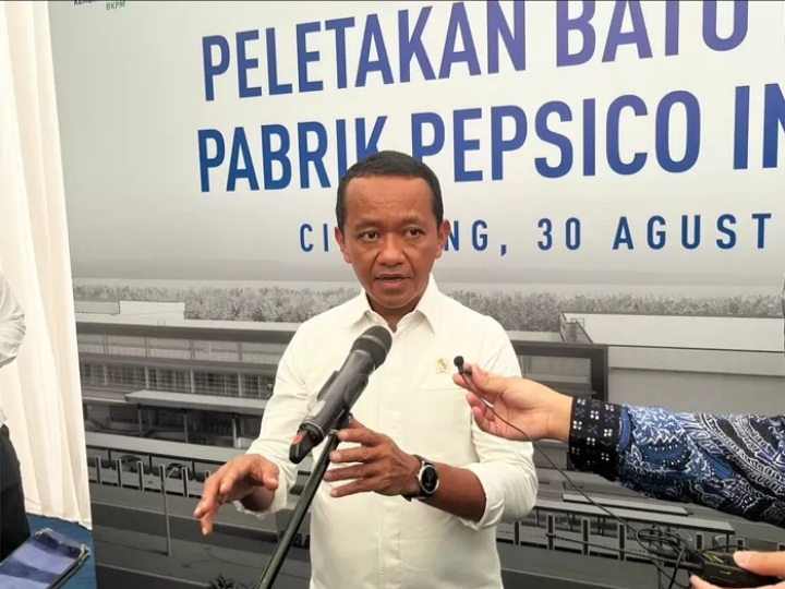 Menteri Investasi/Kepala Badan Koordinasi Penanaman Modal (BKPM) Bahlil Lahadalia (Nurul Fitriana/JawaPos.com)